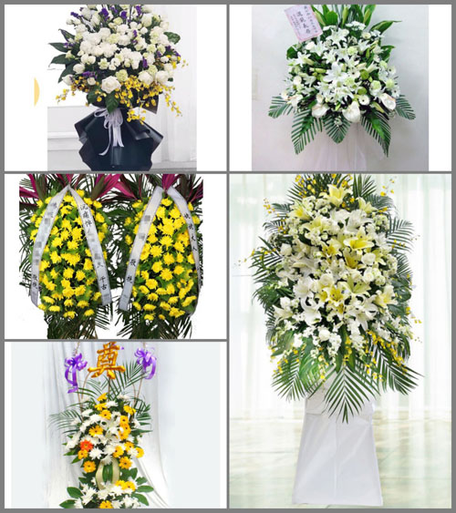 广东广州市花都区新雅街道白事花篮预定